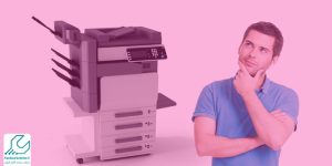 چرا دستگاه کپی صورتی چاپ می کند؟